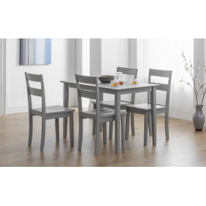 Kobe Dining Chair - Lunar Grey Lacquer