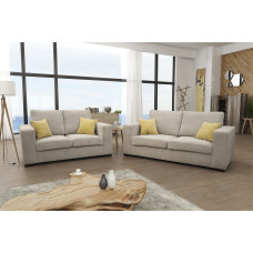 Layla 3+2 Seater Cream