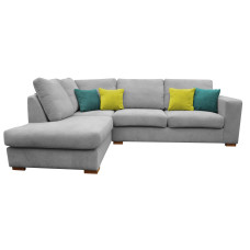 Layla Corner Sofa LHC Silver