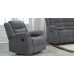 Lazy-B Fabric 3+2 Seater Recliner Grey