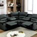 Lazy-B 2 Seater Recliner Black