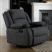 Lazy-B 2 Seater Recliner Black