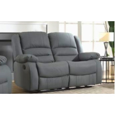 Lazy-B 2 Seater Recliner Grey