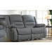 Lazy-B 2 Seater Recliner Grey