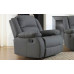 Lazy-B 2 Seater Recliner Grey