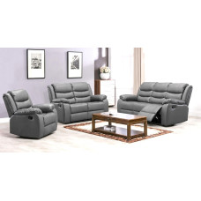 Lazy-B 3+2 Seater Recliner Grey