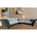Lola 3 Seater Grey Check
