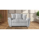 Neveda 2 Seater Sofa Silver