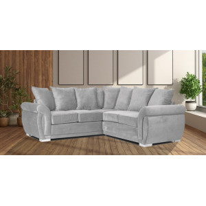 Neveda 2CR2 Corner Sofa Silver