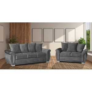 Neveda 3+2 Seater Sofa Graphite