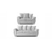 Neveda 3+2 Seater Sofa Silver