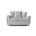 Neveda 2 Seater Sofa Silver