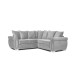 Neveda 2CR2 Corner Sofa Silver