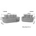 Neveda 3+2 Seater Sofa Silver