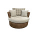 Montana 2 Seater Oatmeal Formal Back