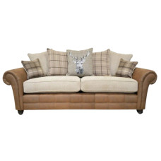 Montana 2 Seater Oatmeal Scatter Back