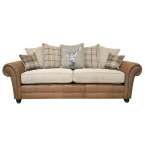 Montana 2 Seater Oatmeal Scatter Back