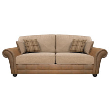 Montana 3 Seater Oatmeal Formal Back