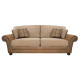 Montana 3 Seater Oatmeal Formal Back