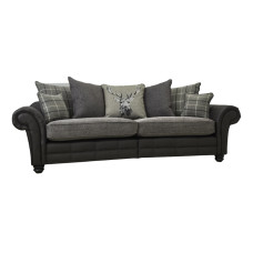 Montana 2 Seater Grey Scatter Back