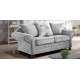 Nicole 2 Seater Silver