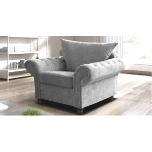 Nicole Armchair Silver
