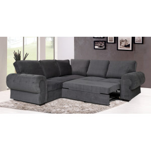 Knightbridge Full Corner Sofa Bed Graphite