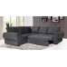 Knightbridge Full Corner Sofa Bed Graphite