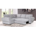 Knightbridge Full Corner Sofa Bed Silver