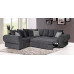 Knightbridge Scatter Corner Sofa Bed Graphite