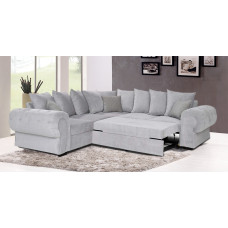 Knightbridge Scatter Corner Sofa Bed Silver