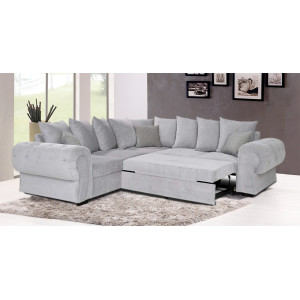 Knightbridge Scatter Corner Sofa Bed Silver