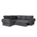 Knightbridge Full Corner Sofa Bed Graphite