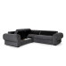 Knightbridge Full Corner Sofa Bed Graphite