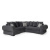 Knightbridge Scatter Corner Sofa Bed Graphite