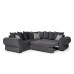 Knightbridge Scatter Corner Sofa Bed Graphite