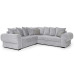 Knightbridge Scatter Corner Sofa Bed Silver