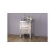 Italia 2 Drawer Bedside Cabinet
