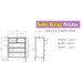 Italia 3 + 2 Drawer Chest