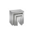 Italia Mirrored Nest of Tables Trio