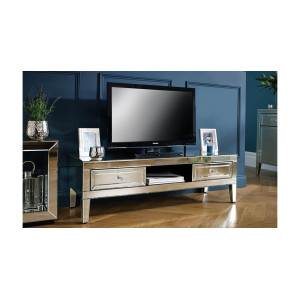 Italia Mirrored TV Cabinet