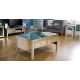 Italia Mirrored Coffee Table