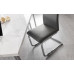 Positano White Marble Dining Table + 4 Chairs Set
