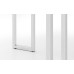 Positano White Marble Dining Table + 6 Chairs Set