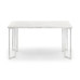 Positano White Marble Dining Table + 6 Chairs Set