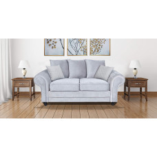 Amalfi 2 Seater Sofa Silver Grey