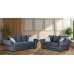 Amalfi 3+2 Seater Sofa Graphite - DK Grey