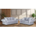 Amalfi 3+2 Seater Sofa Silver Grey