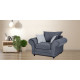 Amalfi Armchair Graphite - DK Grey