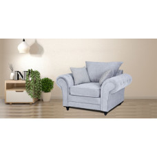 Amalfi Armchair Silver Grey
